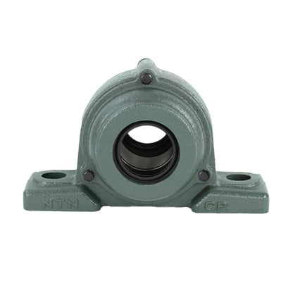 NTN C-UKPX05ED1/HE2305 Imperial Cast Iron Two Bolt Pillow / Plummer Block Housing with Cast Iron Cover - Open Version - Insert and Adaptor Sleeve Fits 3/4 inch Shaft - Allow 2-3 Days