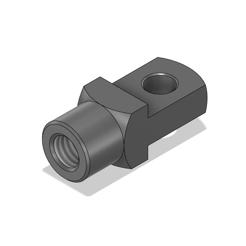 Chiavette AG10FGSS Right Hand Female Stainless Steel Clevis Mating Piece 10mm Bore M10x1.25 Thread - Allow 7-10 Days