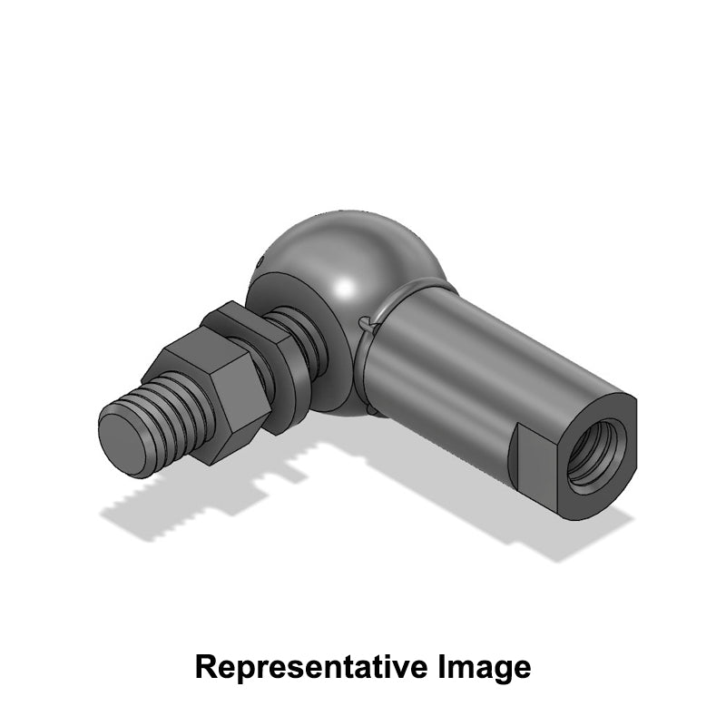 Chiavette CS10 Right Hand Steel Ball Joint with Safety Clip 10mm Ball Diameter M6 Thread - Allow 2-3 Days