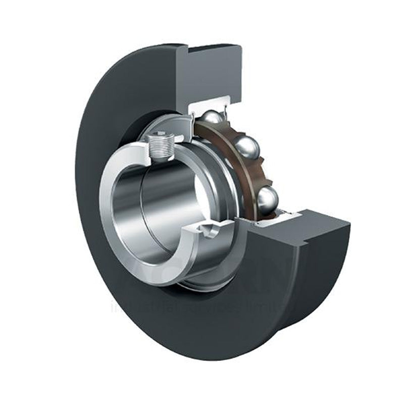 INA CRB20/83XL Metric Bearing Insert with Rubber Interliner and P Seals and Eccentric Collar 20x83.6x36.2mm