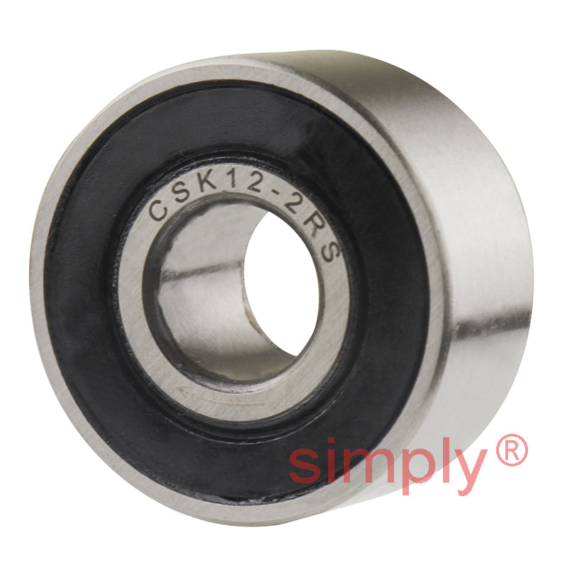 CSK122RS 12mm Sealed Sprag Clutch One Way Bearing Without Keyways 12x32x14mm