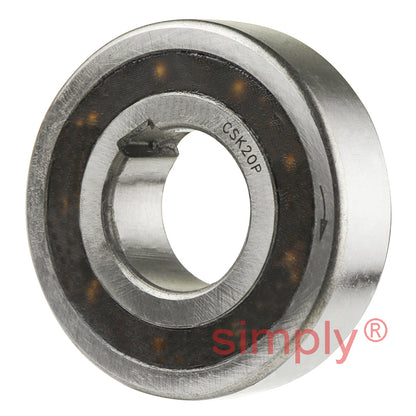 CSK20P 20mm Sprag Clutch One Way Bearing with Internal Keyway 20x47x14mm