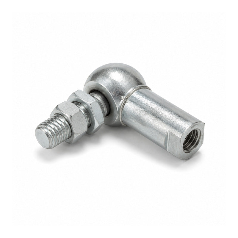 Durbal DCSL16 Left Hand Galvanised Steel Ball Joint with Safety Clip 16mm Ball Diameter M12x1.75 Thread - Allow 7-10 Days