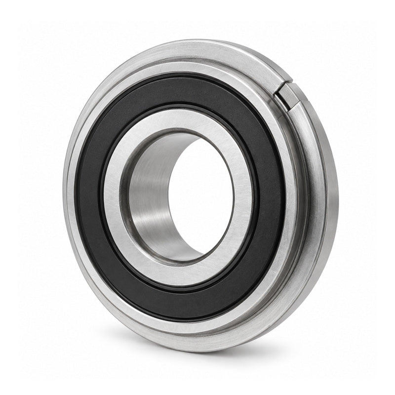 FAG 62022RSNR/C3 Rubber Sealed Snap Ring Deep Groove Ball Bearing 15x35x11mm 