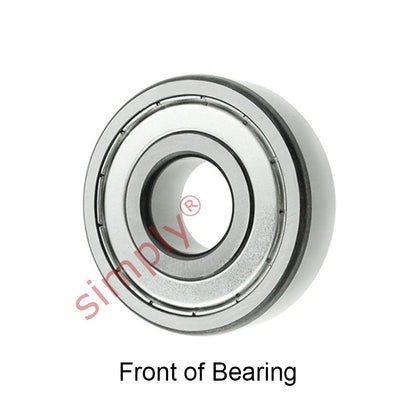 NTN 6212ZC4 One Metal Shield Type Deep Groove Ball Bearing 60x110x22mm