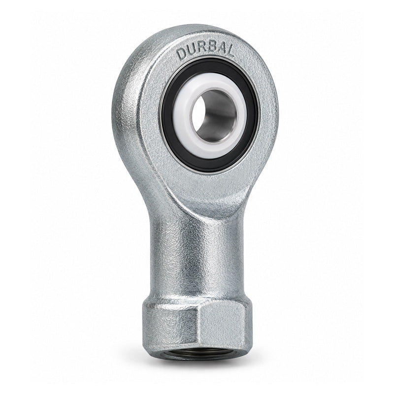 Durbal DGIR40-UK-2RS Maintenance Free Right Hand Metric Steel / PTFE Lined Female Rod End M39x3 Thread