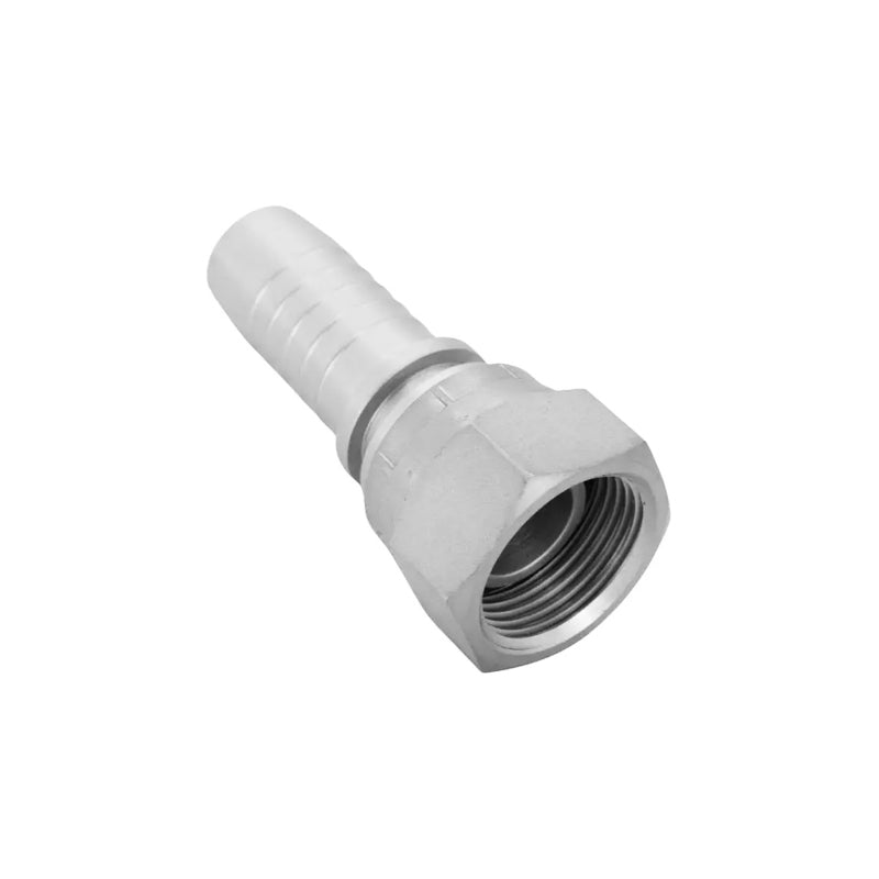 FLEXEQUIP/VOSS 1/4 inch BSP Female Two Piece Hose Fitting with 60 Degree Cone and 19mm Slip Nut - Allow 2-3 Days