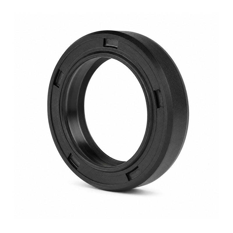 40x55x7mm Nitrile Rubber Double Lip Rotary Shaft Oil Seal with Garter Spring TC / R23