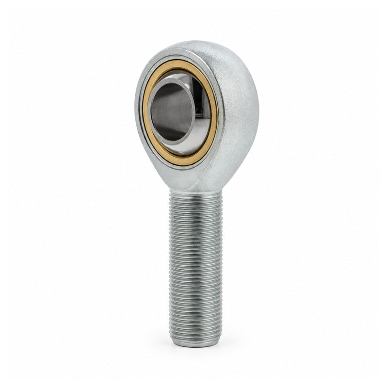 Durbal DPOS22 Maintenance Required Right Hand Metric Steel Male Rod End M22x1.5 Thread
