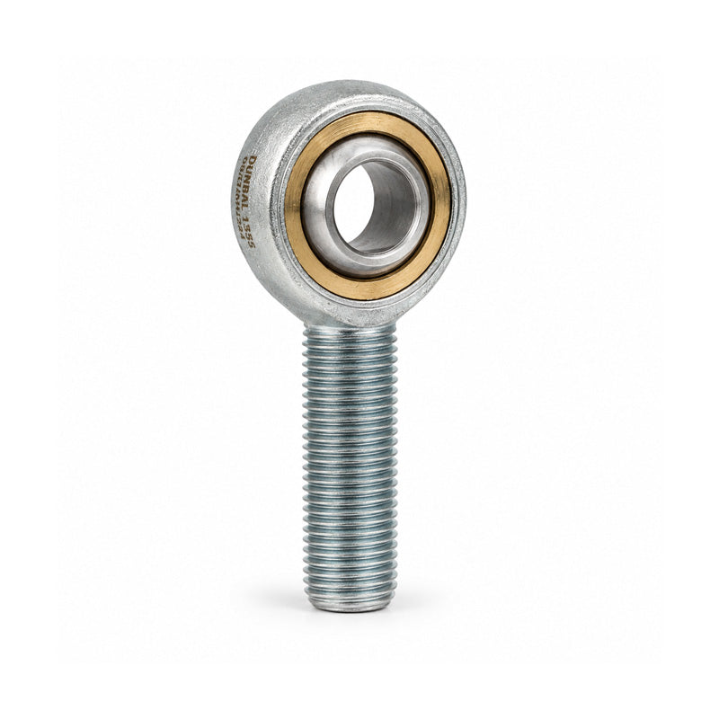 Durbal DSA12-T/K.M12x1.25 Maintenance Free Right Hand Metric Steel / PTFE Lined Male Rod End M12x1.25 Thread