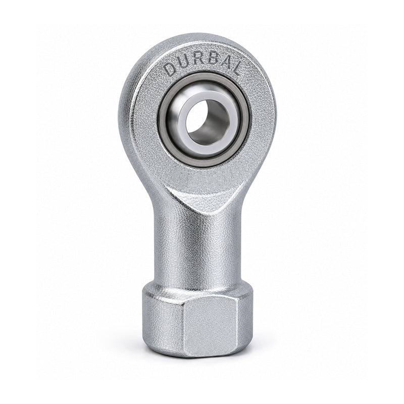 Durbal DSI14-T/K Maintenance Free Right Hand Metric Steel / PTFE Lined Female Rod End M14 Thread