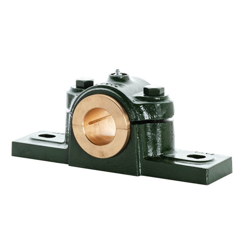 Major Brand EN44E Imperial Split Cast Iron Two Bolt Pillow / Plummer Block Housing with 2-3/4 inch Bore Gunmetal Bush Insert - Allow 3-4 Weeks