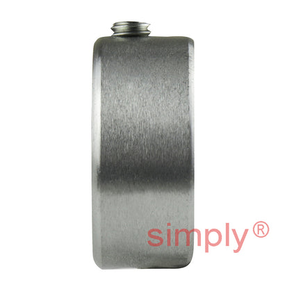 SNR ESPFL204 Metric Two Bolt Oval Pressed Steel Bearing Housing with 20mm Eccentric Collar Insert
