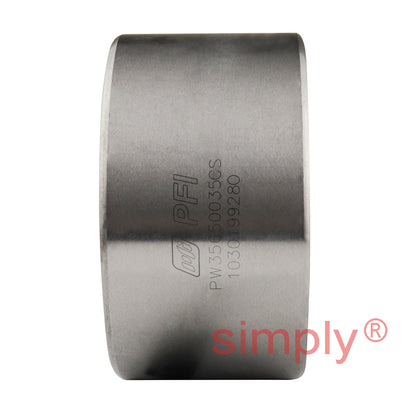 F16021 Rubber Sealed Double Row Wheel Bearing 35x65x35mm