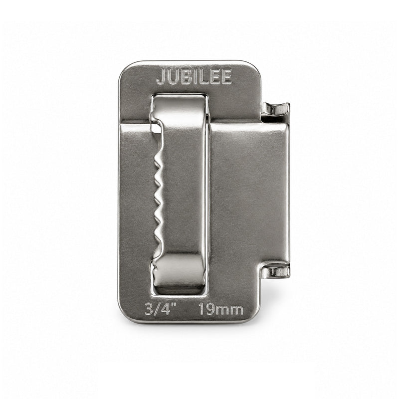 FB19H 304 Stainless Steel Jubilee Flexiband Buckles for 19mm / 3/4 inch Width Jubilee Flexiband