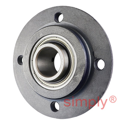 RHP FC30-RHP Four Bolt Round Cast Iron Flanged Bearing Unit and 30mm Insert