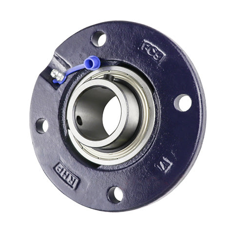 RHP FC1.7/16-RHP Four Bolt Round Cast Iron Flanged Bearing Unit and 1-7/16 inch Insert