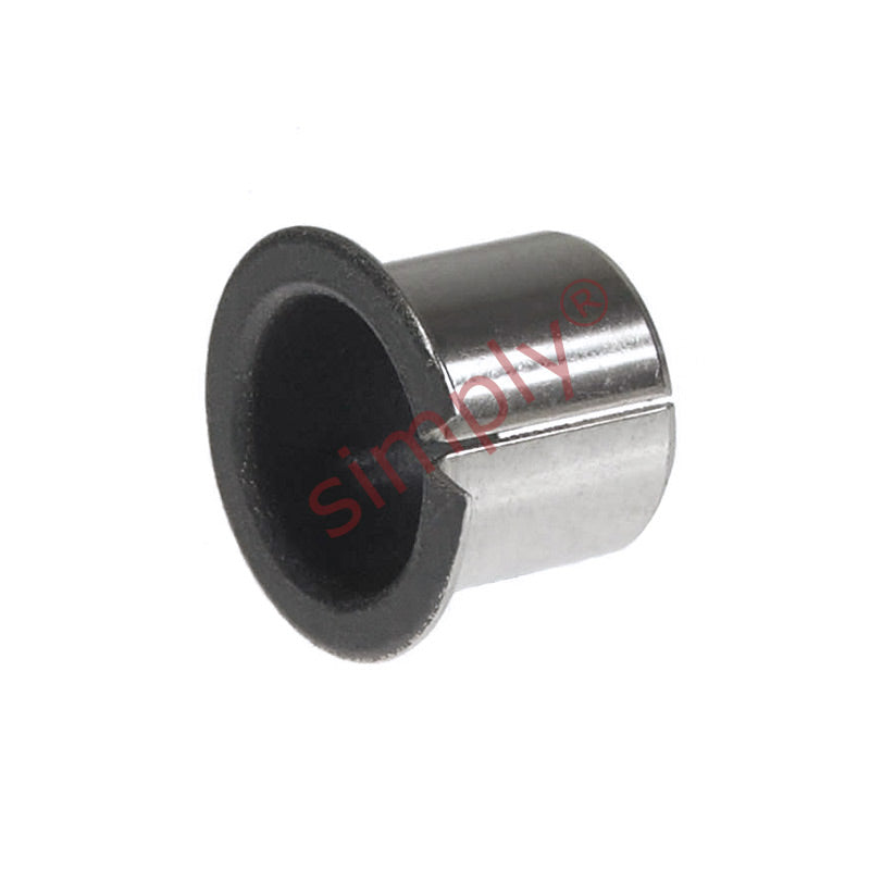 FMB08095DU Flanged Wrapped Steel Plain Backed Bush 8x10x9.5mm