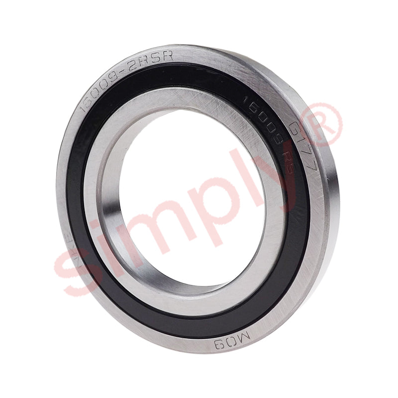 16009.2RSR-NKE Rubber Sealed Deep Groove Ball Bearing 45x75x10mm