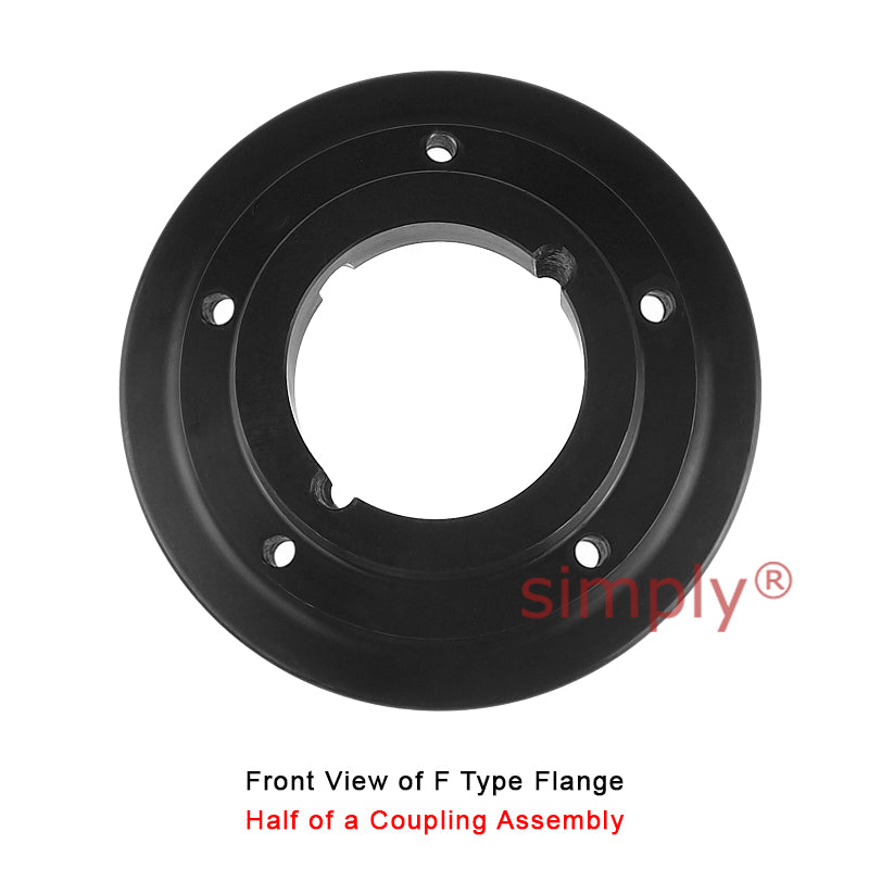 Major Brand F60F-MB Drive Coupling Inner Tapered Locking Bush Type Max Bush Bore 42mm / 1-5/8 inch