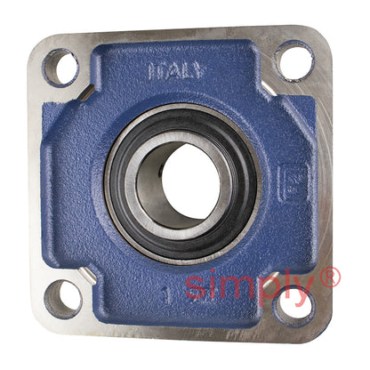 SKF FY30TR Square Cast Housing with Grub Screw 30mm Insert 