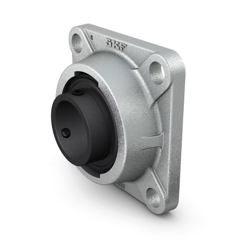 SKF FY45TFVA201 Y Bearing Four Bolt Square High Temperature Flange Unit Housing with Steel Cage Insert for Metric Shaft 45mm