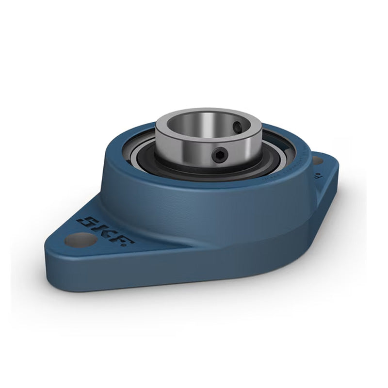 SKF FYTB1-1/2TF Square Cast Housing with Grub Screw 1-1/2 inch Insert 