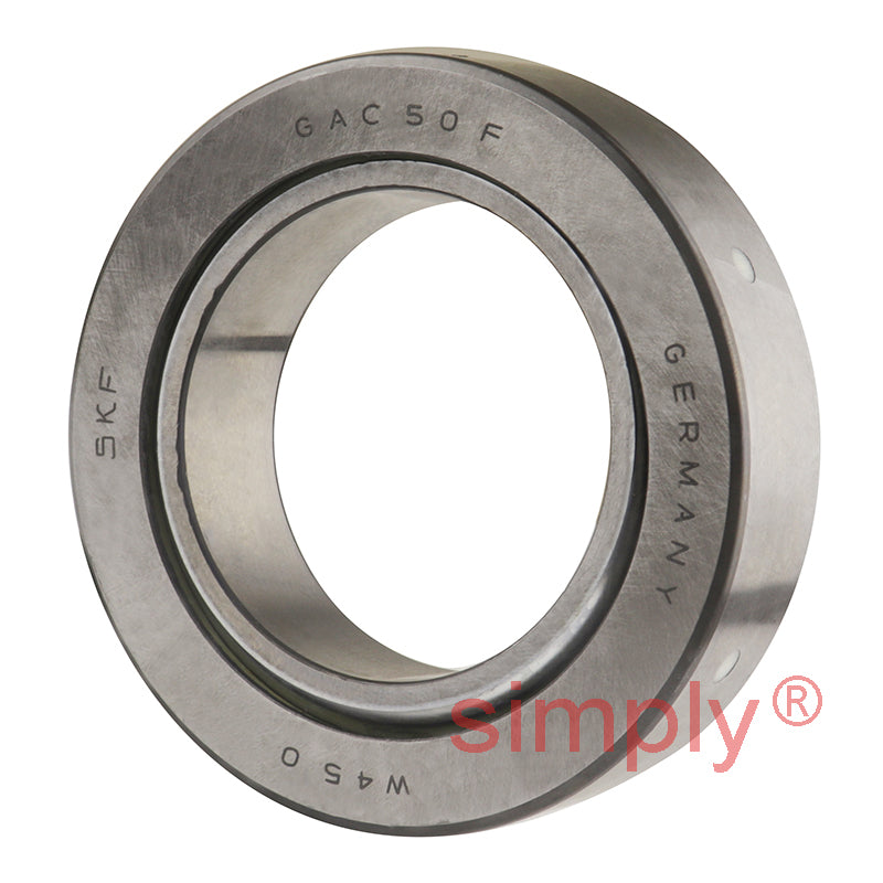 SKF GAC50F Angular Contact Spherical Plain Bearing Steel / PTFE Fabric 50x80x20mm