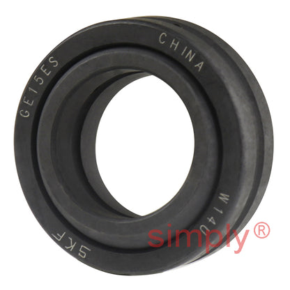 SKF GE15ES Spherical Plain Bearing Steel / Steel 15x26x9x12mm