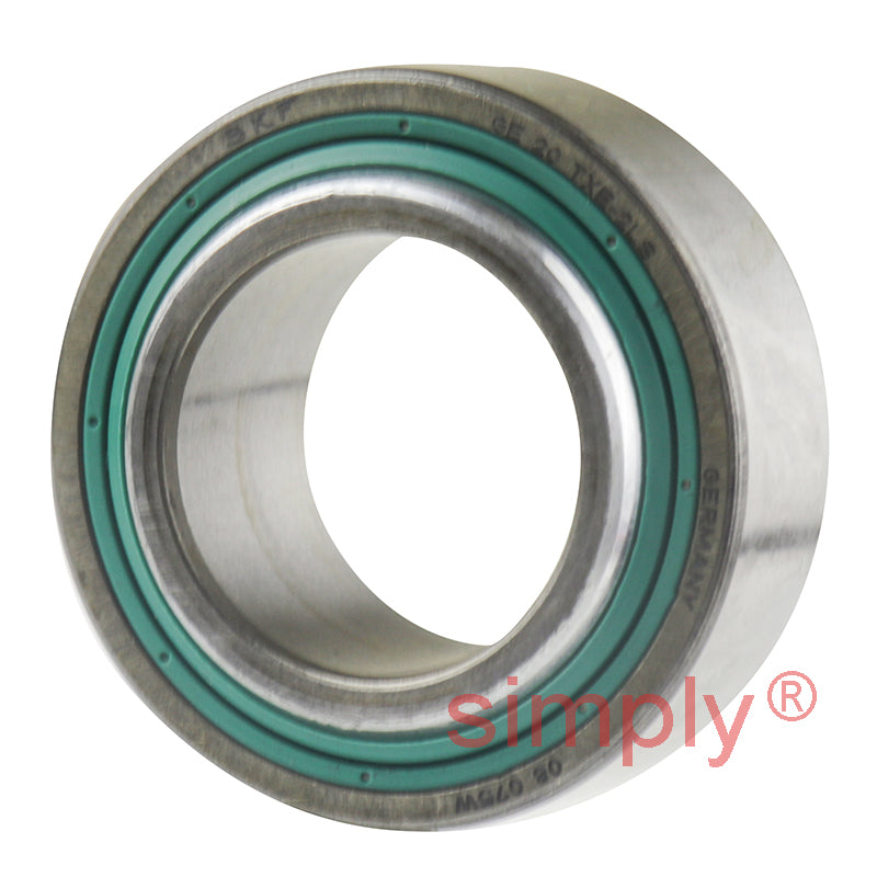 SKF GE20TXE2LS Maintenance Free Spherical Plain Bearing Steel / PTFE Fabric 20x35x16x12mm
