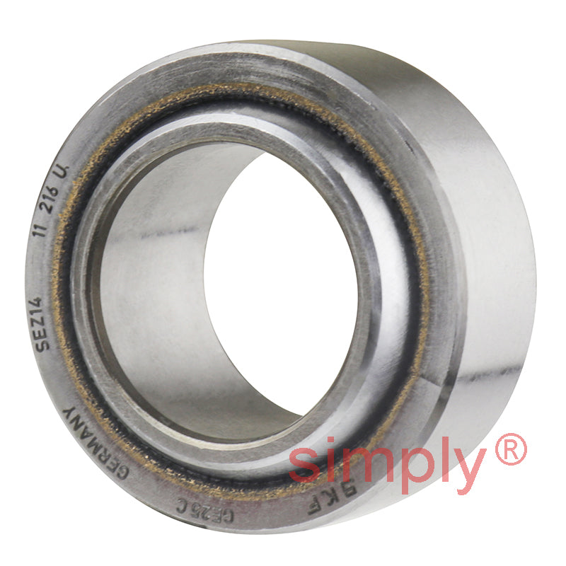 SKF GE25C Maintenance Free Spherical Plain Bearing Steel / Bronze 25x42x20x16mm