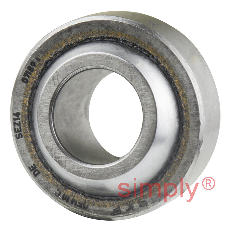 SKF GEH10C Maintenance Free Spherical Plain Bearing Steel / Bronze 10x22x12x7mm
