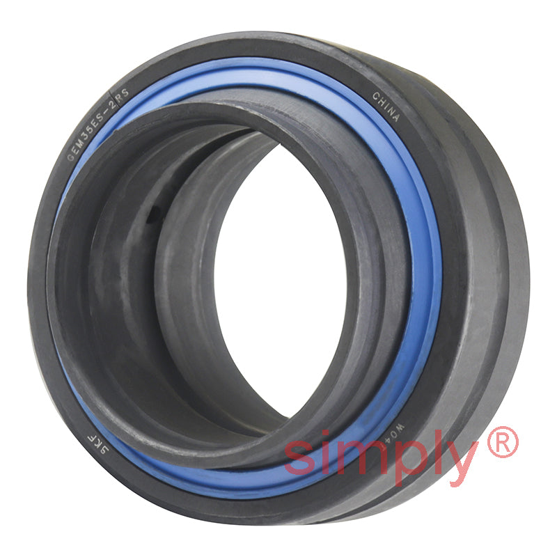 SKF GEM35ES2RS Extended Inner Spherical Plain Bearing 35x55x35x20mm