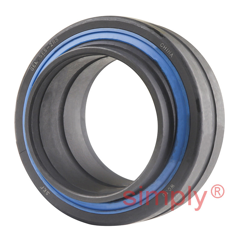 SKF GEM40ES2RS Extended Inner Spherical Plain Bearing 40x62x38x22mm