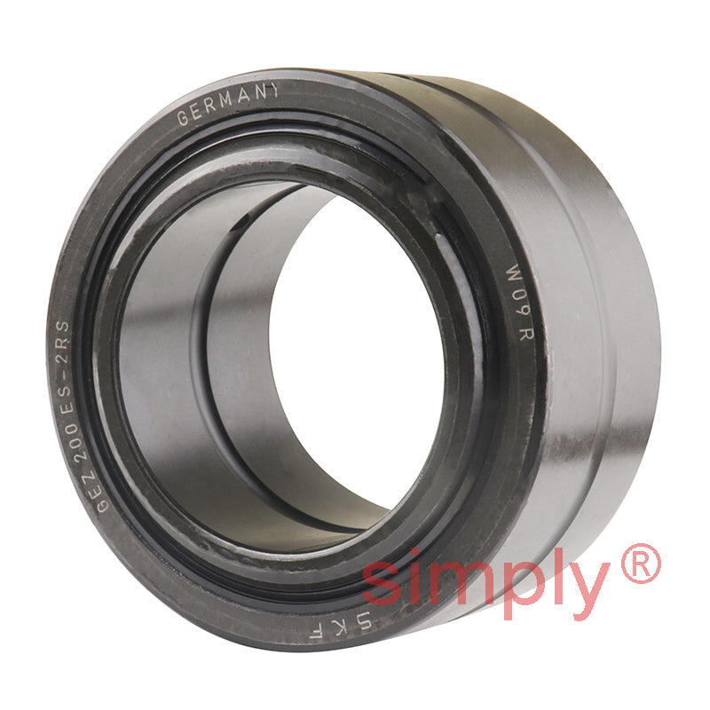 SKF GEZ200ES2RS Double Seal Spherical Plain Bearing 50.8x80.96x44.45x38.10mm