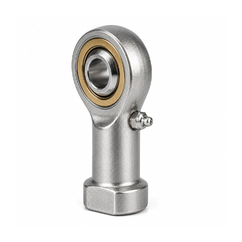 Fluro GIRS6BO Right Hand Stainless Steel / Bronze Lined Maintenance Free Studded Female Rod End M6 Thread