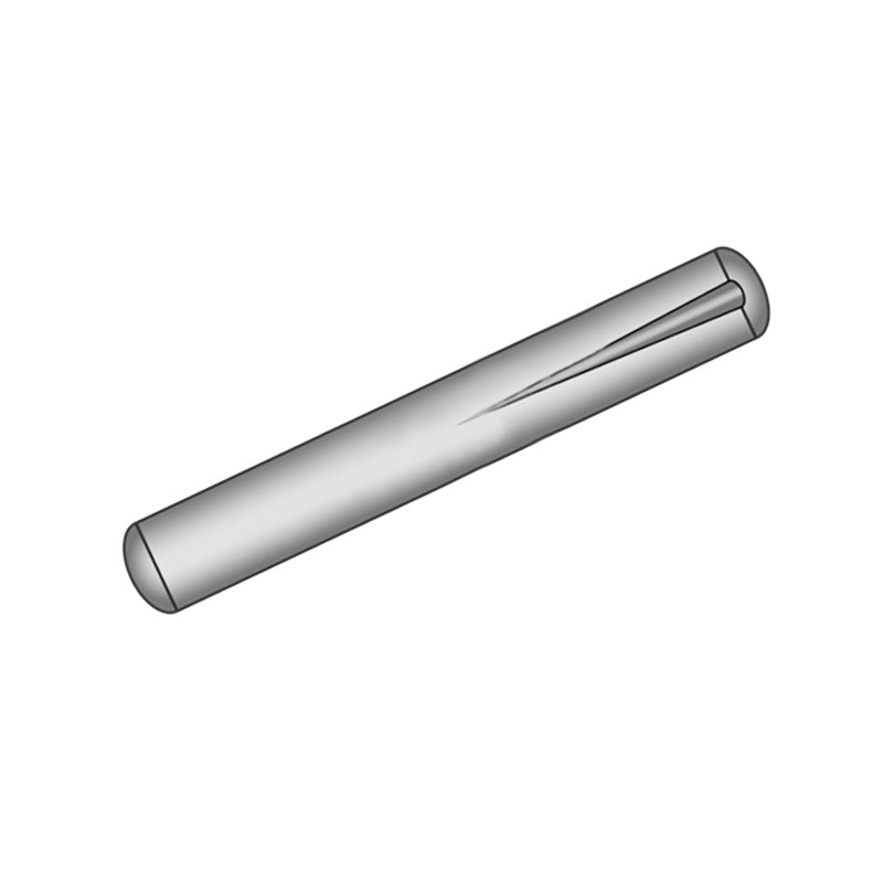 Metric Stainless Steel GP2 Groove Pin with Half Length Taper Groove 3x10mm - Allow 2-3 Days