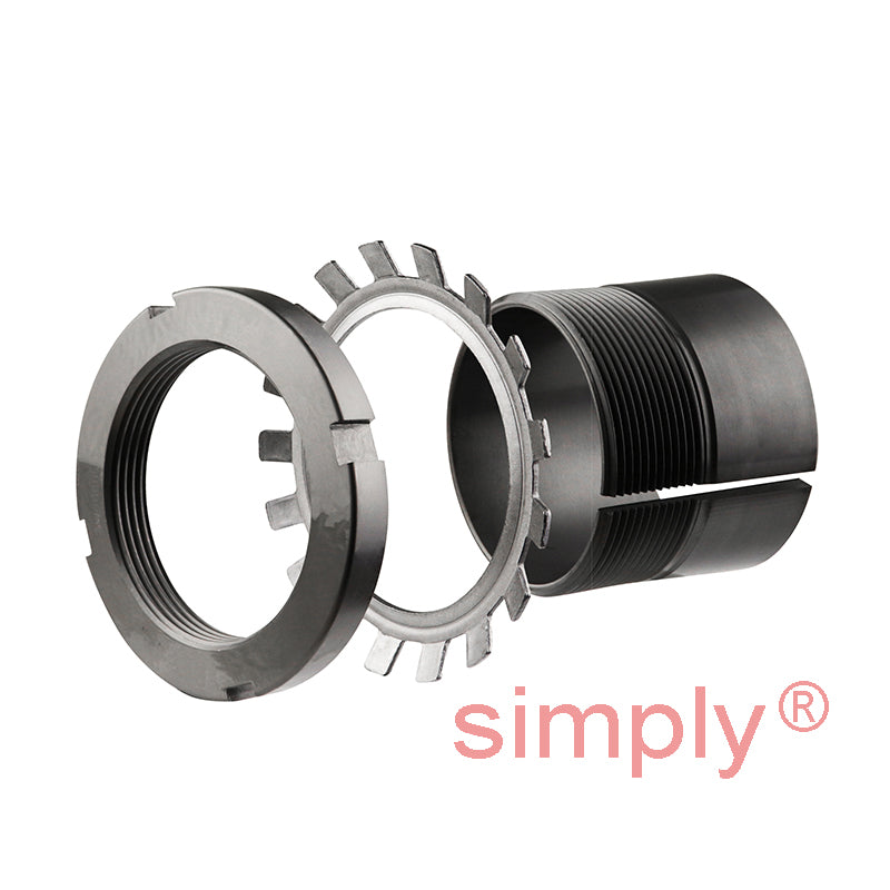 SKF H307C Adaptor Sleeve with Lock Nut and Locking Device for 30mm Shaft