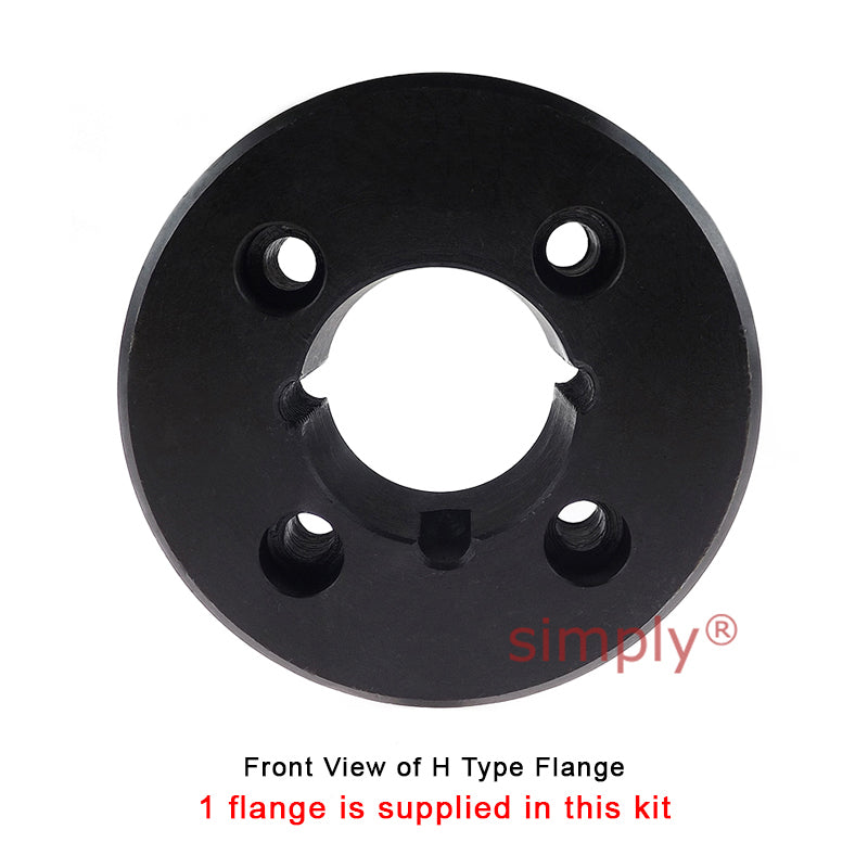 Major Brand F40H/F40F Inner/Outer Facing Taper Bores Type Tyre Drive Coupling Assembly with Fire Resistant Antistatic (F.R.A.S) Tyre