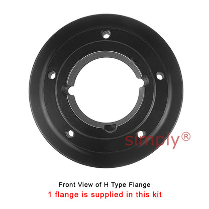 Major Brand F60H/F60F Inner/Outer Facing Taper Bores Type Tyre Drive Coupling Assembly with Fire Resistant Antistatic (F.R.A.S) Tyre