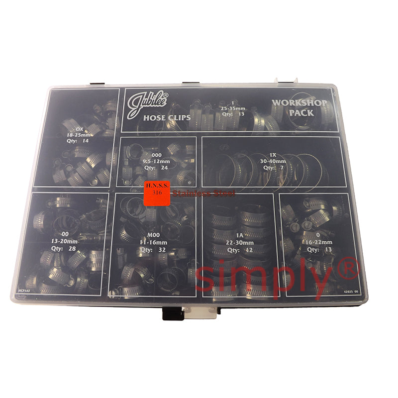 HCP143SS316 316 Stainless Steel Jubilee Workshop Kit