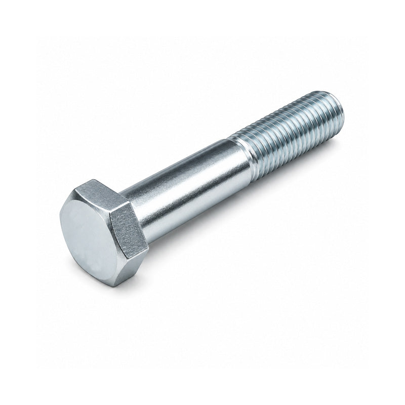 Unifix M12x150 Grade 8.8 Hexagon Bolt DIN 931 with 1.75mm Pitch and Bright Zinc Plated Finish