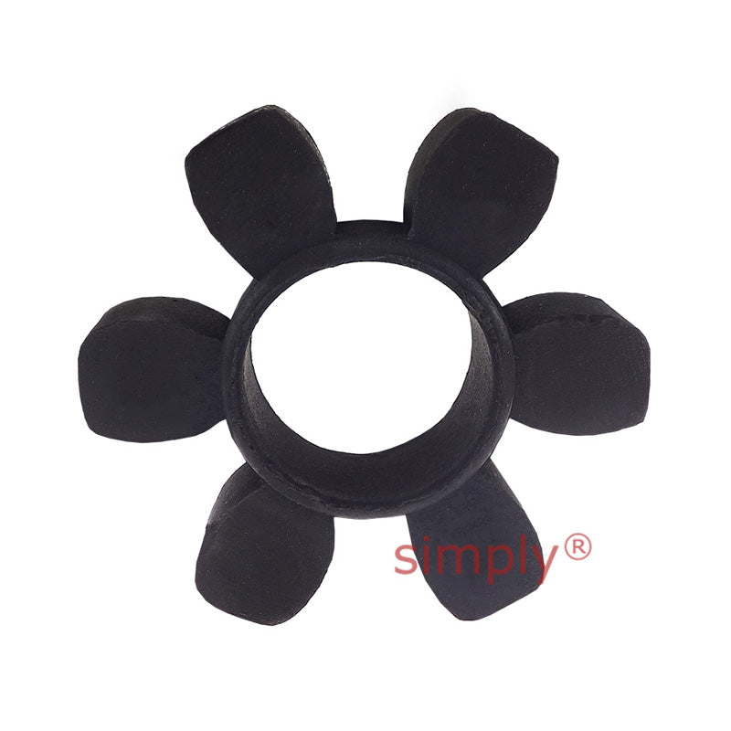 Major Brand HRC280F/HRC280B Coupling Assembly Inner Facing Taper Bore/Pilot Bored Max Bush Bore 100mm / 4 inch with Natural Rubber Insert