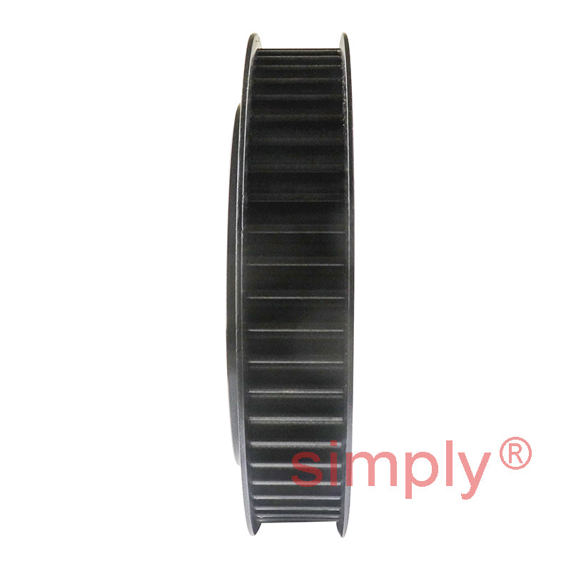TL56-8M-20F - 8mm Pitch 56 Tooth Flanged HTD Type Steel Taper Bore Timing Pulley for 20mm Wide Belts