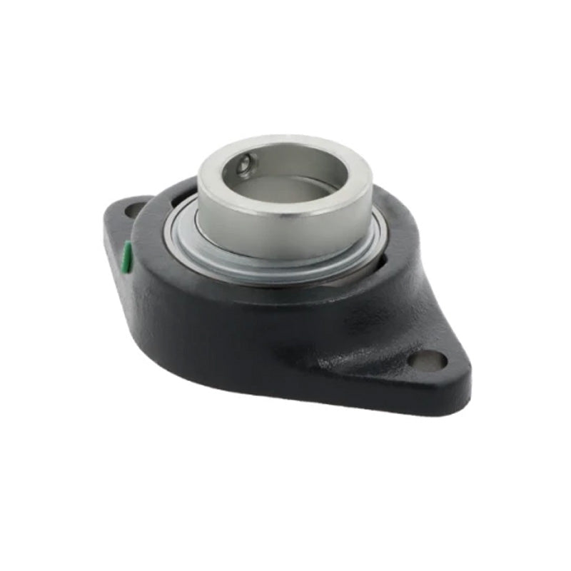 INA RCJT2 Two Bolt Cast Iron Oval Housing with Eccentric Collar Insert 2 inch Bore - Allow 2-3 Days