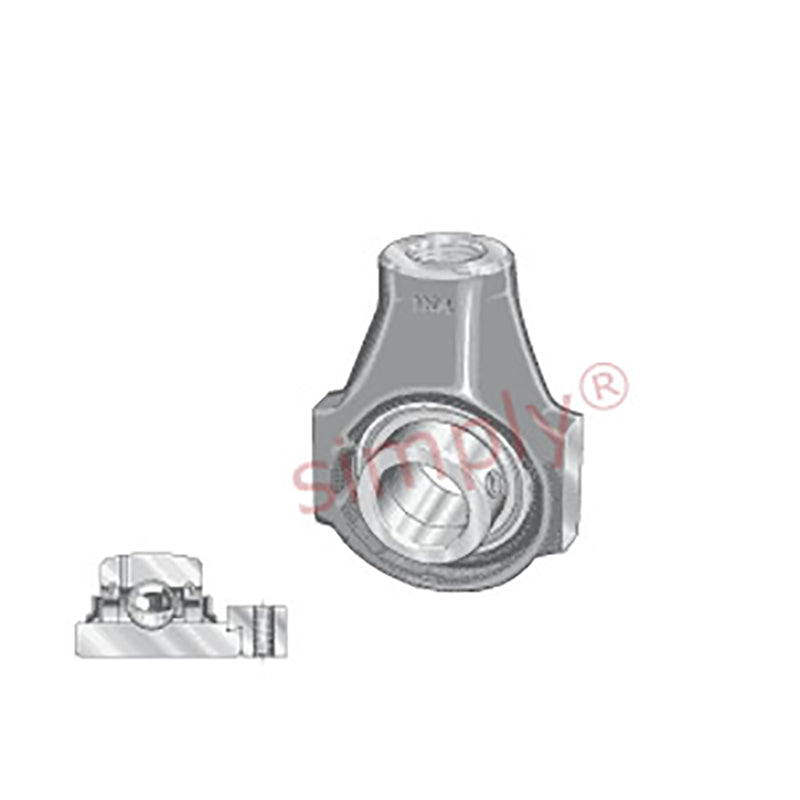 INA RHE30XL Cast Iron Take Up Unit with Eccentric Collar Insert 30mm Bore