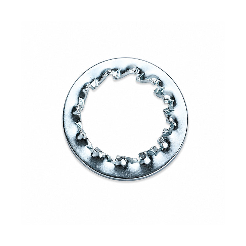 Unifix M10x18x0.9mm Internal Serrated Washer DIN 6798J with Bright Zinc Plated Finish