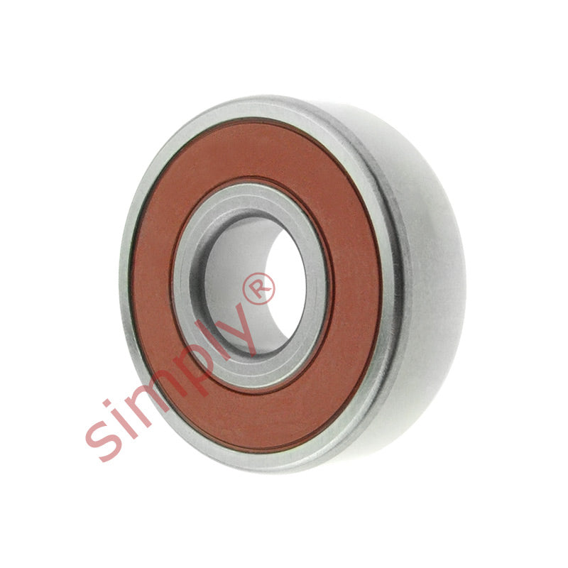 62022RSHT150 High Temp 150C Rubber Sealed Deep Groove Ball Bearing 15x35x11mm Max 10000rpm
