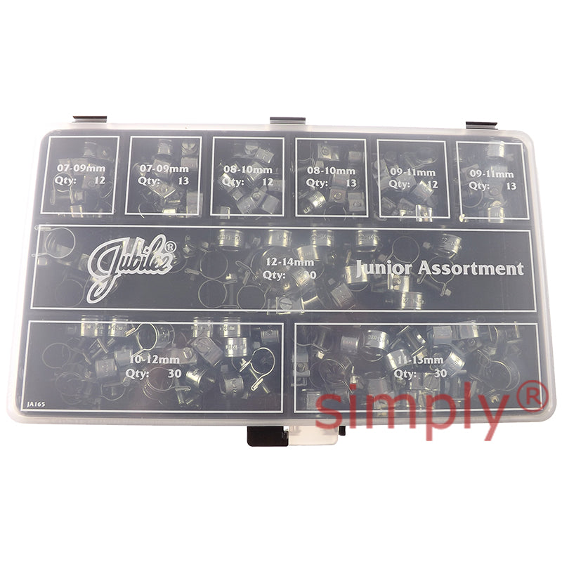 JA165MS Zinc Plated Steel Jubilee Junior Assortment Kit