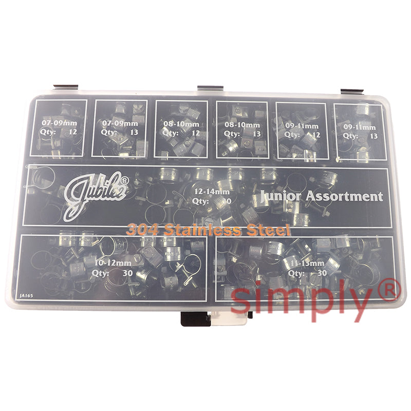 JA165SS 304 Stainless Steel Jubilee Junior Assortment Kit